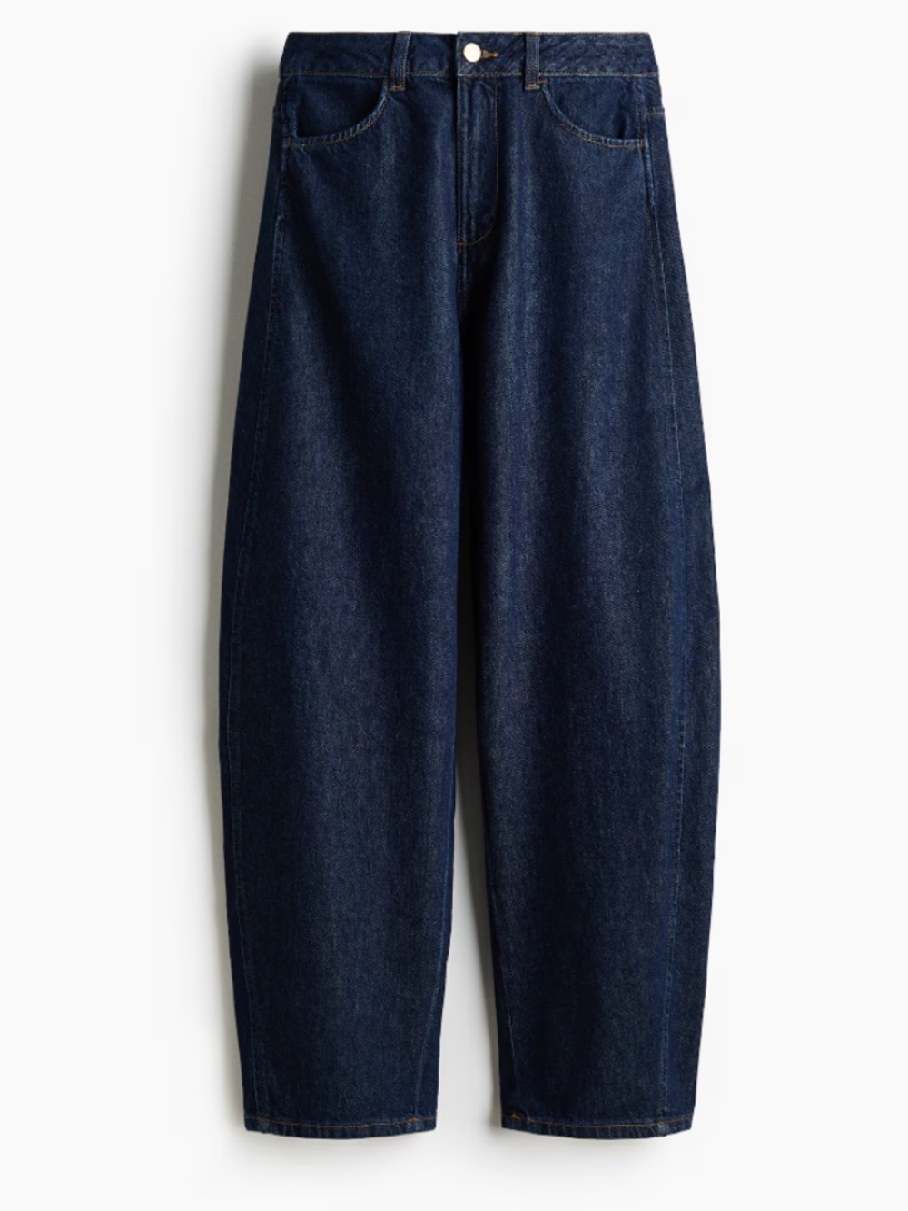 NWOT H&M DARK WASH BALLOON JEANS